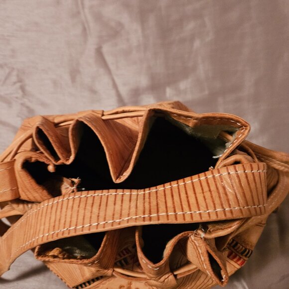 Moroccan Leather Purse - Picture 2 of 5